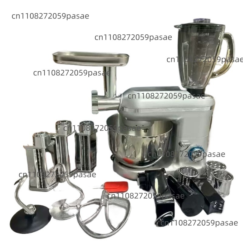 Kitchen For Baking - 6L多機能フードミキサー、8in1キッチンアシスタント（製菓・ブレンディング用）、強力モーターで簡単操作