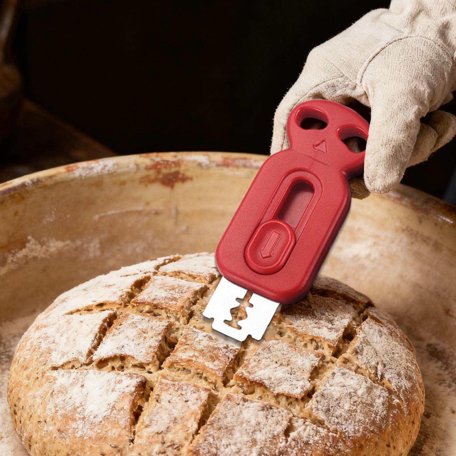 Bread Lame Scoring - パン用スコアリングナイフ 再利用可能 プロ仕様 人間工学に基づいた生地スコアリングナイフ フェスティバル ホームパーティー