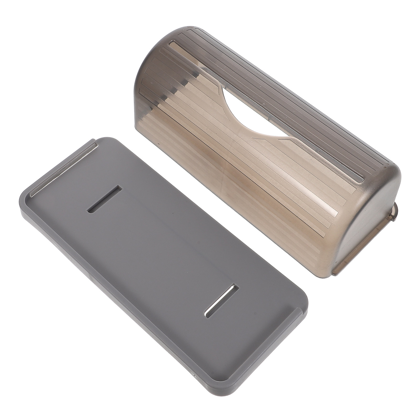 Kitchen Baking Tray Storage - 壁掛けゴミ袋ホルダー プラスチック製食料品ゴミ袋ディスペンサー 6x2.36ロール対応 吊り下げ収納オーガナイザーボックス キッチン用