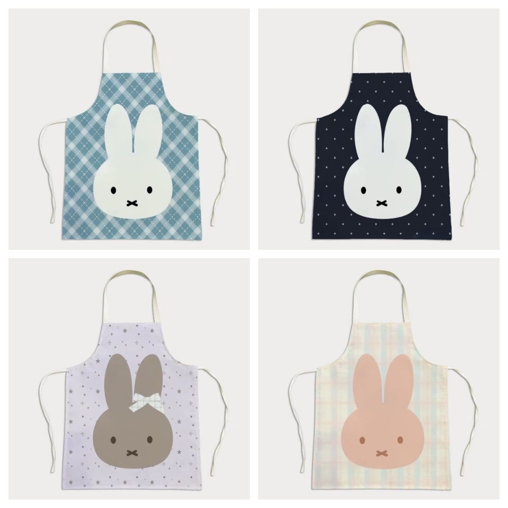 Kitchen Baking Store - ミッフィーかわいい防水生地エプロン大人用キッチン家庭用ベーキングや油汚れ防止用かわいいギフトおもちゃ