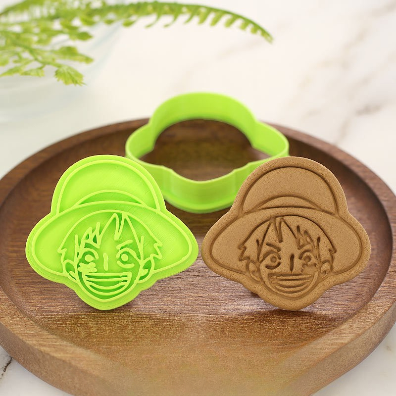 Kitchen For Baking - ワンピースクッキングモールドルフィゾロチョッパースカルクッキーモールドアクションフィギュアキャンディーベーキングDIYキッチンガジェットギフト