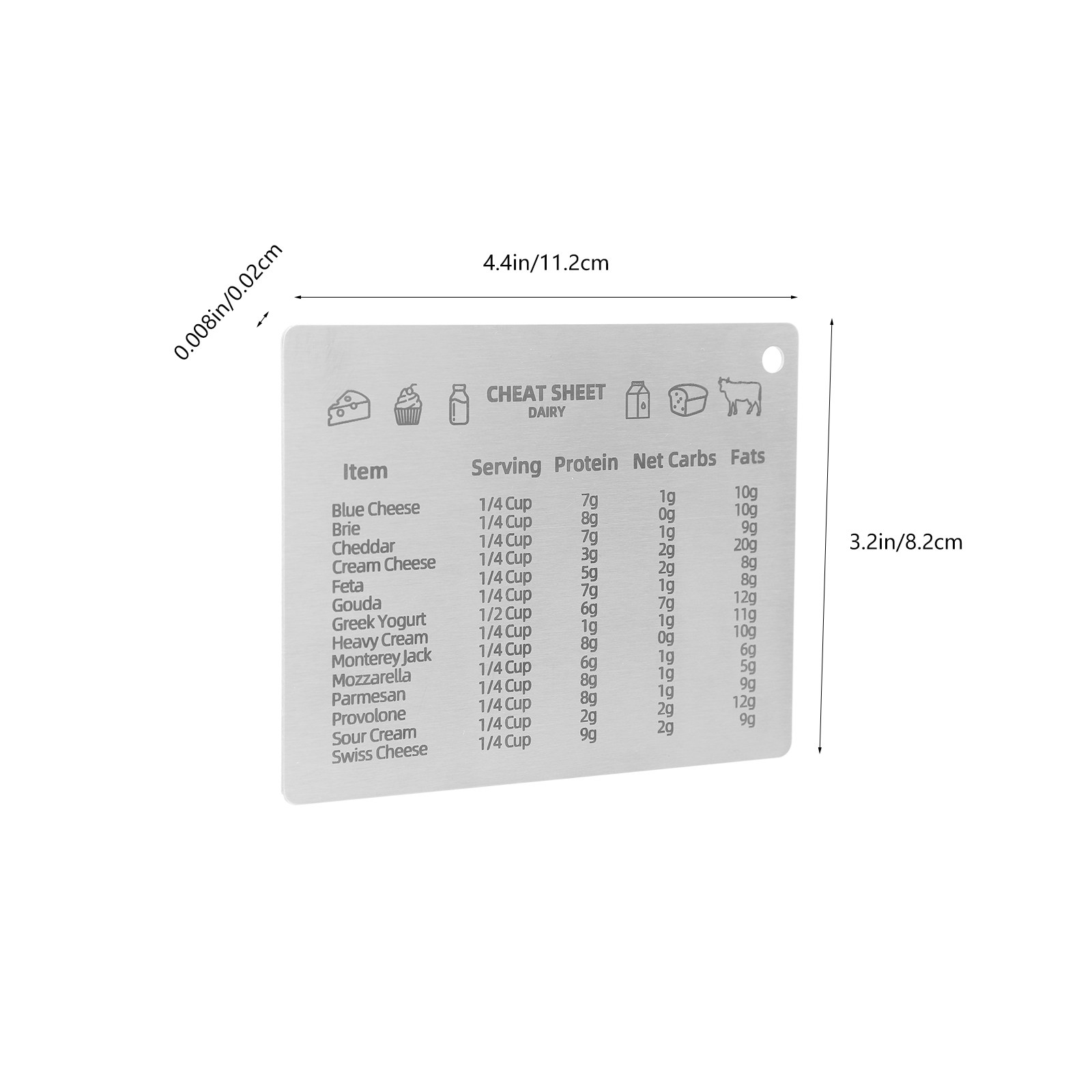 キッチンベーキングおよびラボ用磁気測定換算表 コンパクトで再 - Kitchen Baking Conversion Chart のレビューと価格