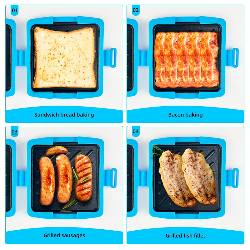 3パック食品グレードサンドイッチトースター、バターナイフとオ - Kitchen Baking Brush のレビューと価格