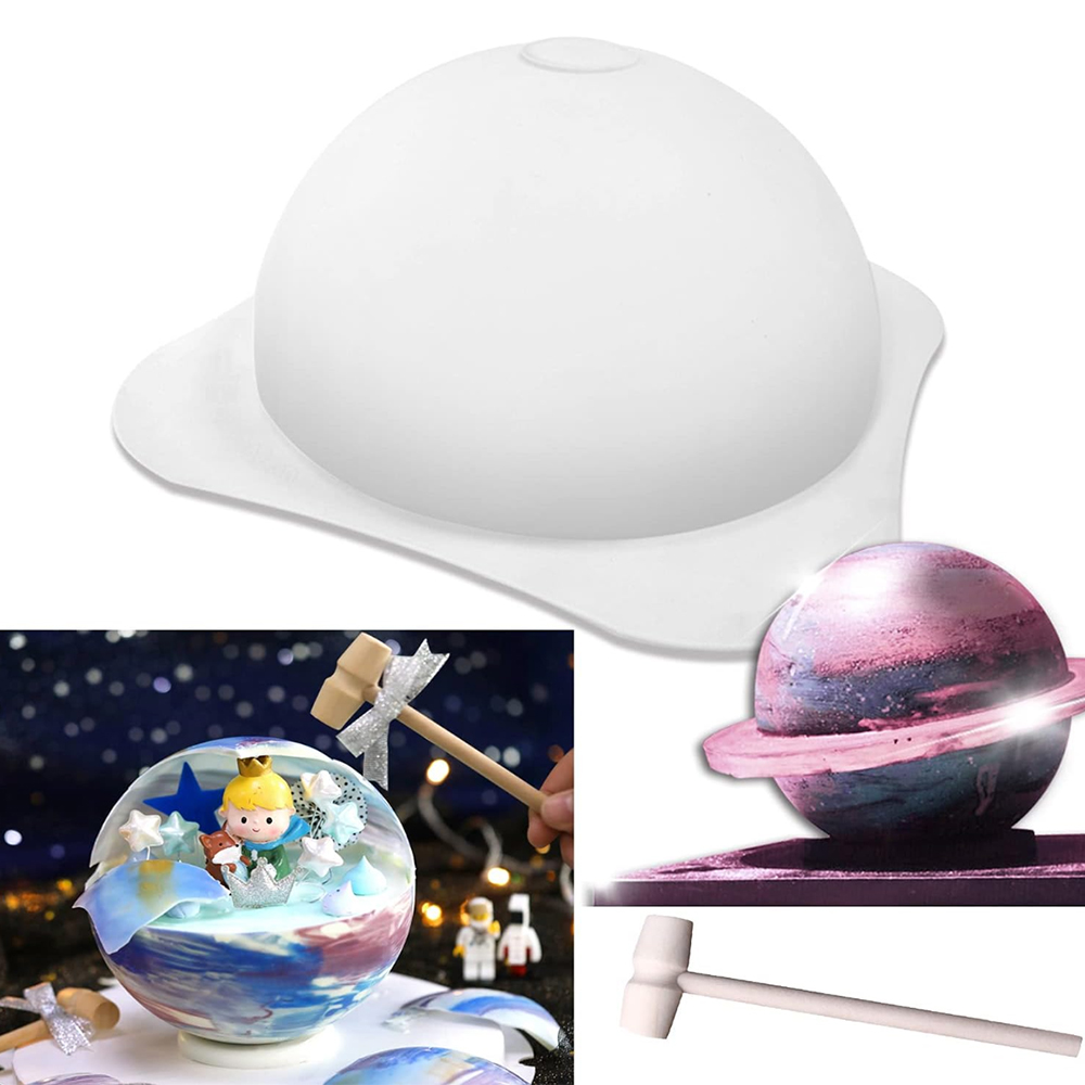 大きなシリコン片球型、ドームボール形状、ケーキベーキング金、 - Kitchen Baking Store のレビューと価格