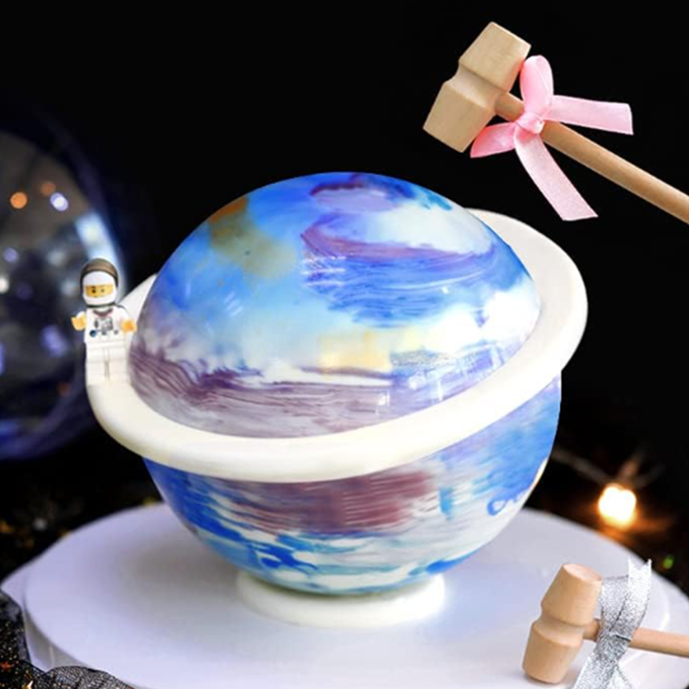 大きなシリコン片球型、ドームボール形状、ケーキベーキング金、 - Kitchen Baking Store のレビューと価格
