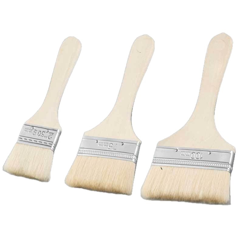 木製ハンドルのウールブラシ、柔らかい毛先、BBQ用、オイルや - Kitchen Baking Brush のレビューと価格