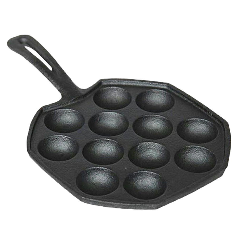 鋳鉄製たこ焼き器 12穴 グリルプレート付き ウズラの卵やエ - Baking Kitchen At Home のレビューと価格