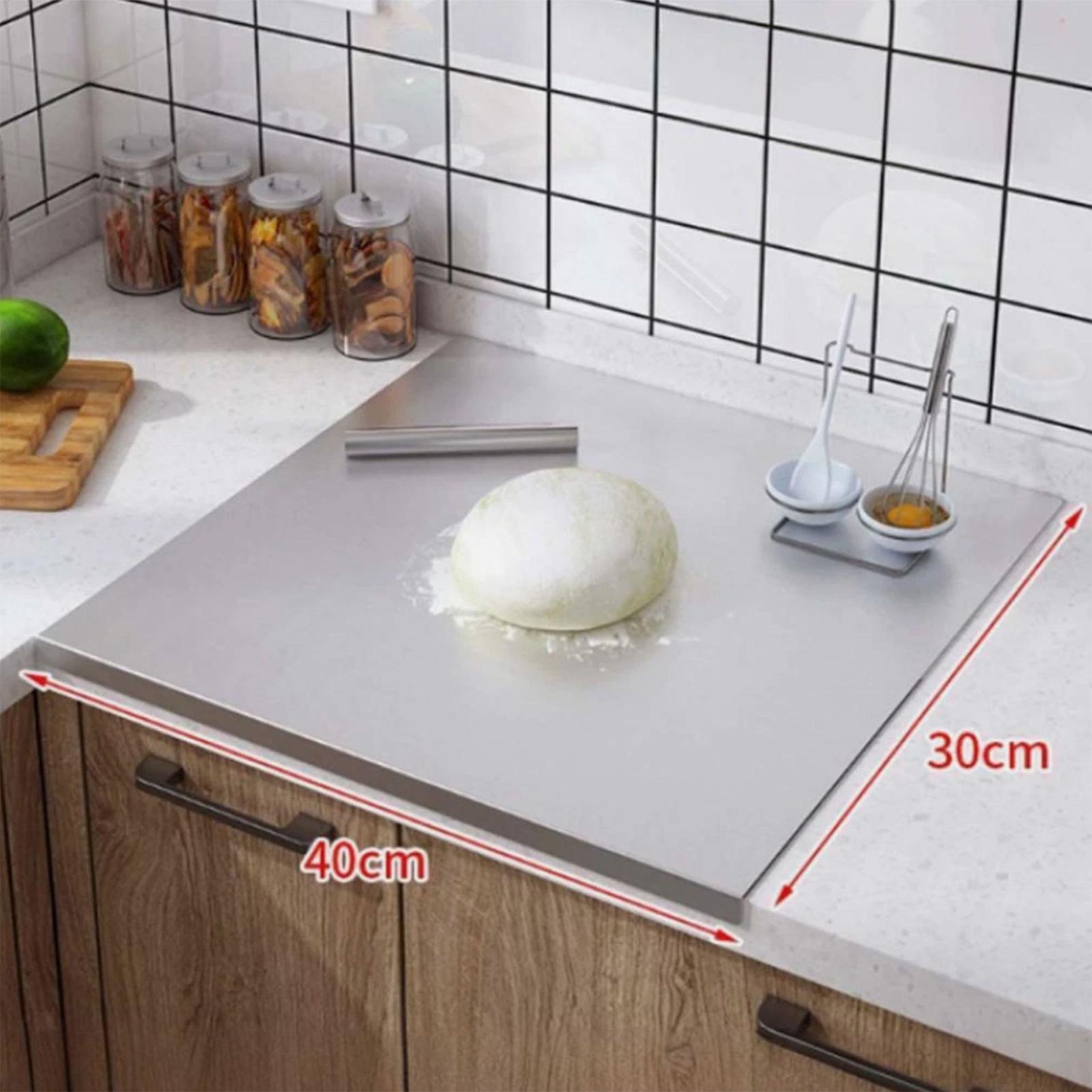 ステンレス鋼製まな板 ノンスティック両面肉切り板 シャルキュ - Kitchen For Baking のレビューと価格