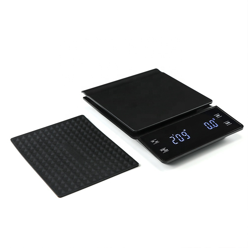 3kg 0.1g デジタルコーヒー計量器 タイマー付き LE - Kitchen Baking Timer のレビューと価格