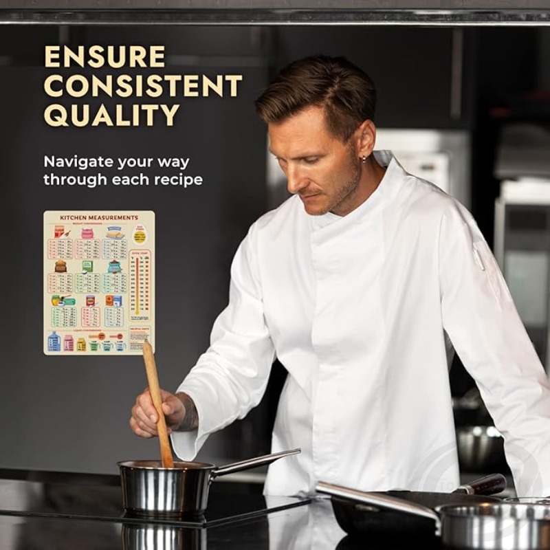 キッチン変換チャート マグネットメトリッククッキングチャート - Kitchen Baking Conversion Chart のレビューと価格