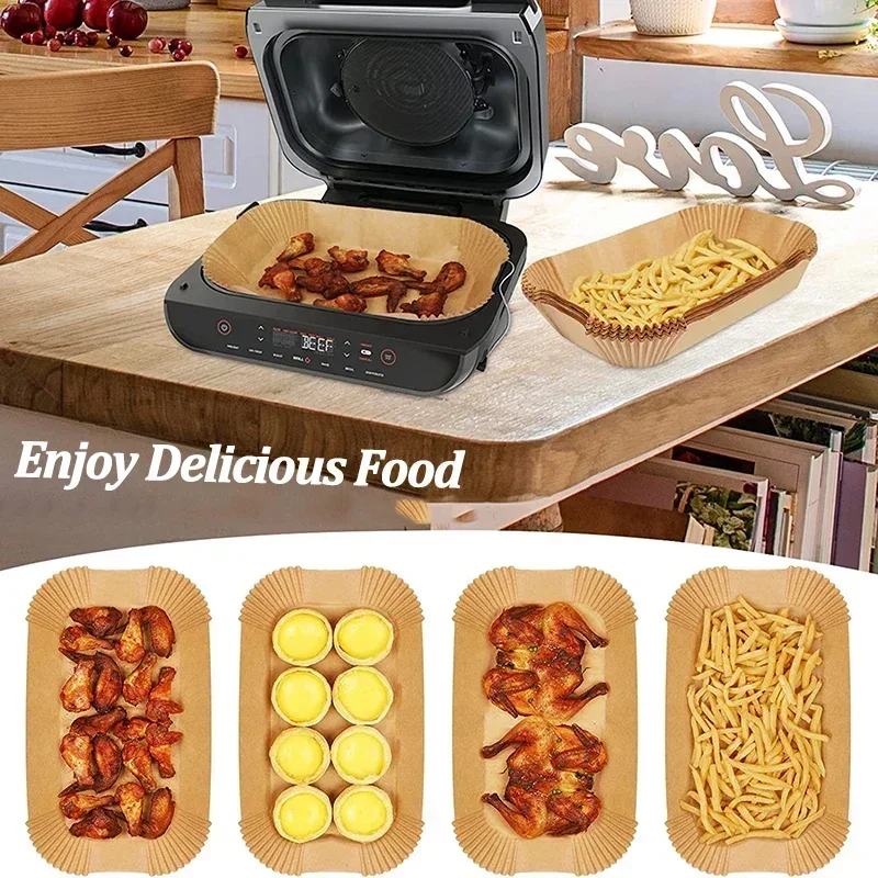 使い捨てエアフライヤー紙ノンスティックキッチンベーキングエア - Kitchen Baking Store のレビューと価格