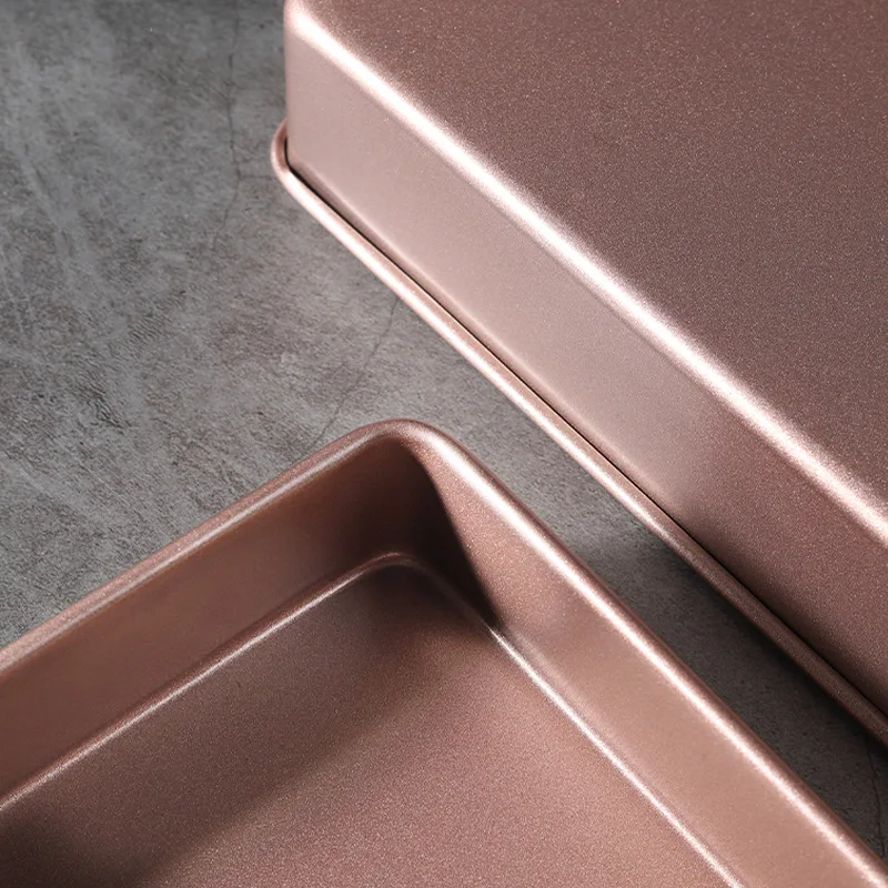 四角い焦げ付き防止ベーキングパン、厚い炭素鋼、ケーキベーキン - Springform Pan Set のレビューと価格