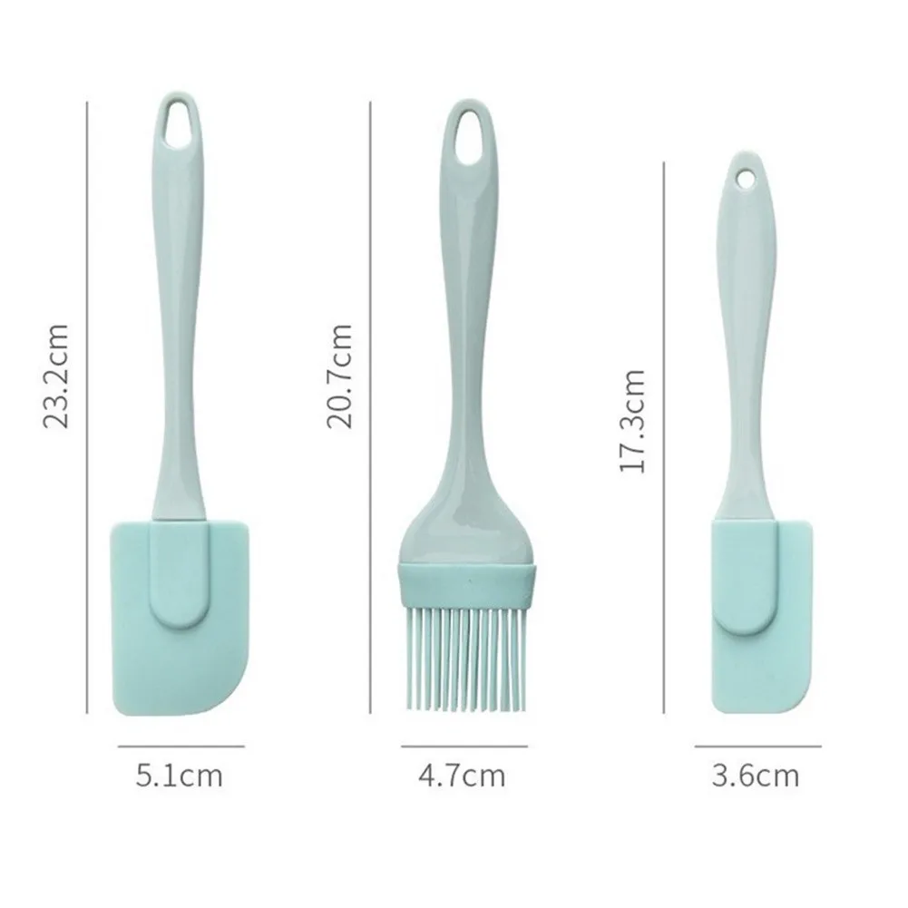 3 個クリームスクレーパー DIY パンケーキバターへらミキ - Kitchen Baking Brush のレビューと価格
