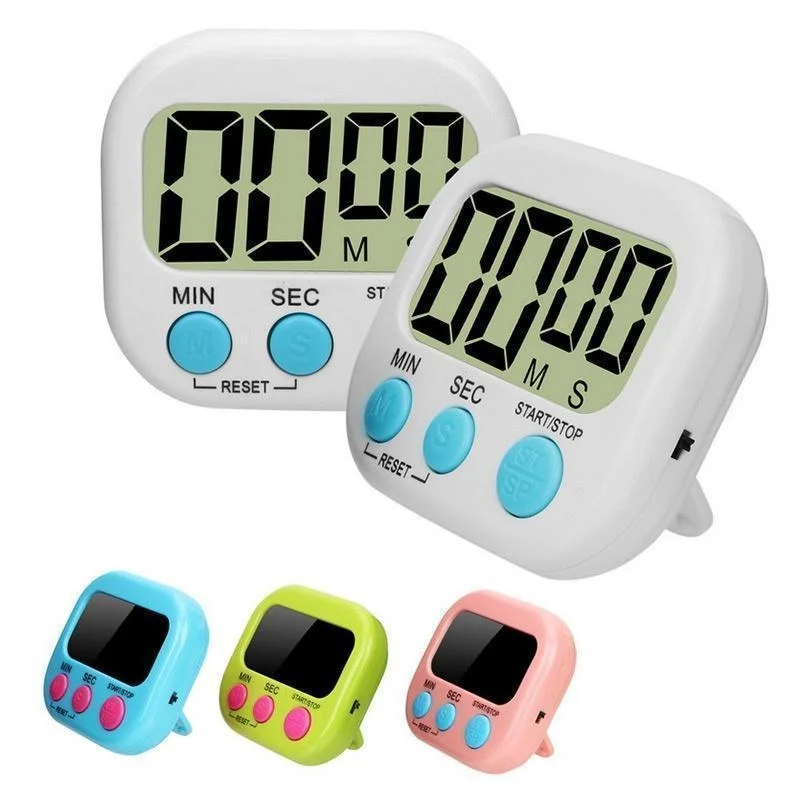 ミニデジタルキッチンタイマー 大きな数字 大音量アラーム 磁 - Kitchen Baking Timer のレビューと価格
