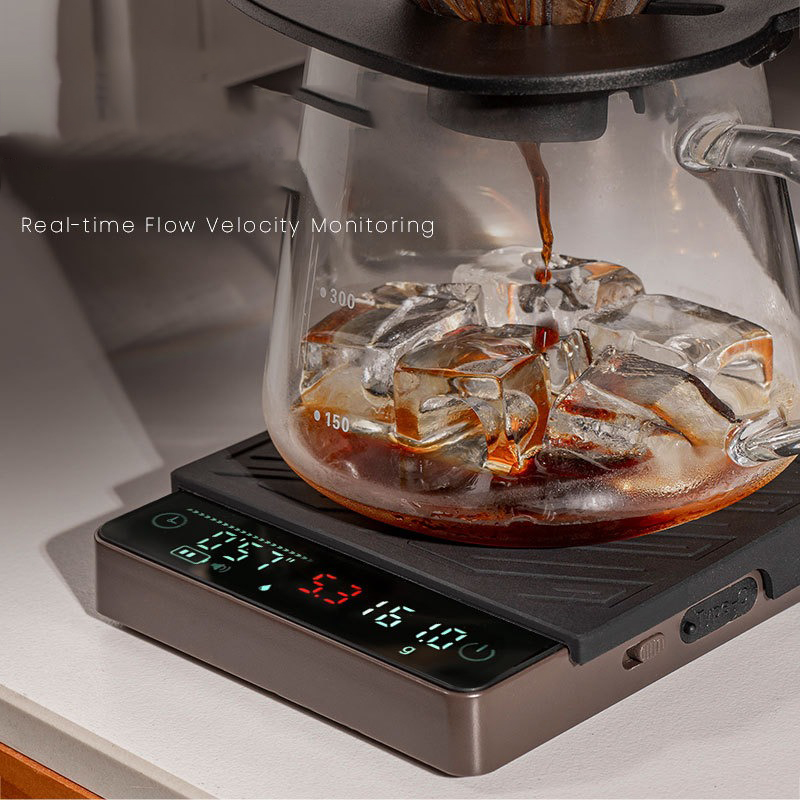 充電式高精度コーヒースケール流量監視ミニ電子計量スケール、エ - Kitchen Scale Precise のレビューと価格