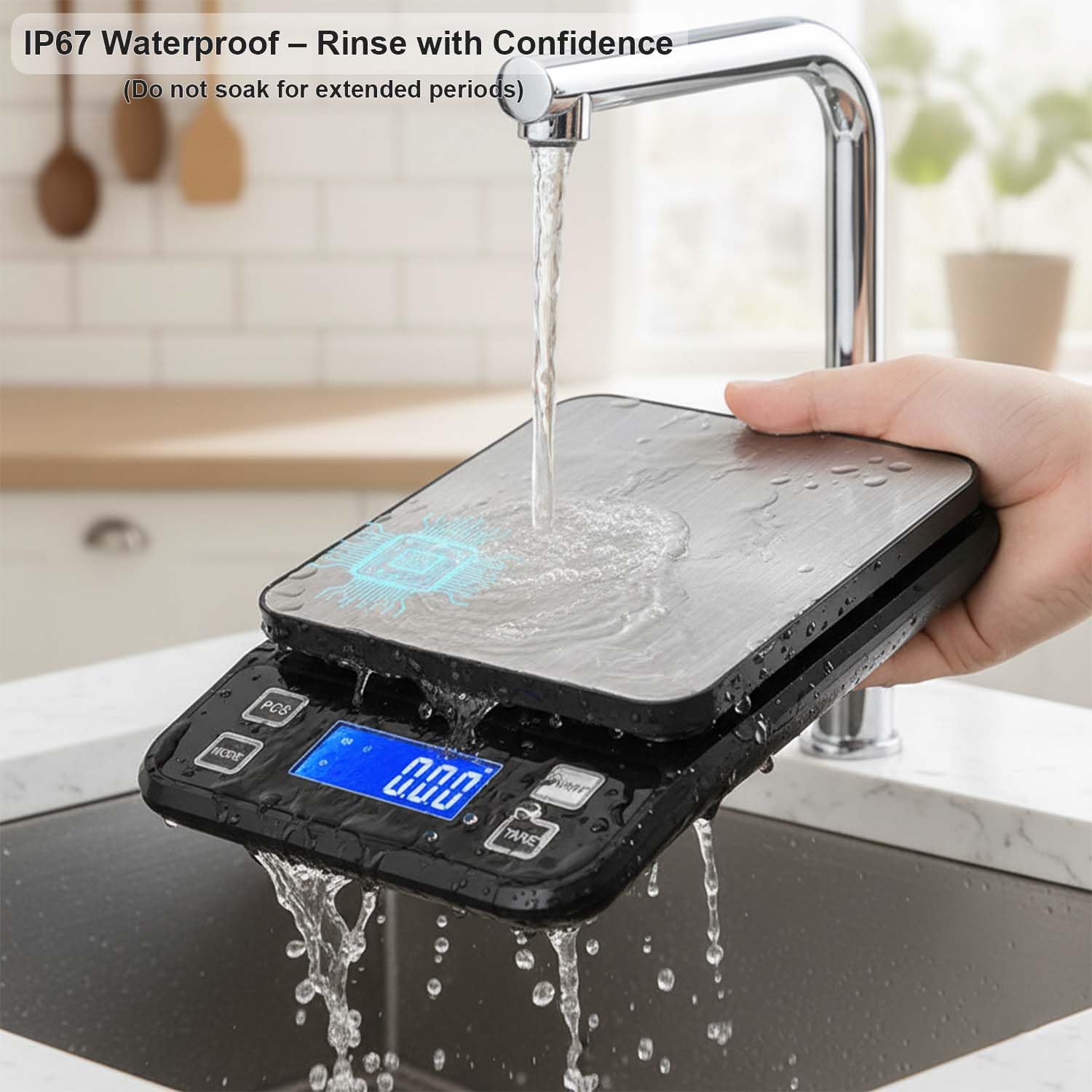 2026年新型防水デジタルキッチンスケール 0.1g/0.0 - Kitchen Scale Precise のレビューと価格