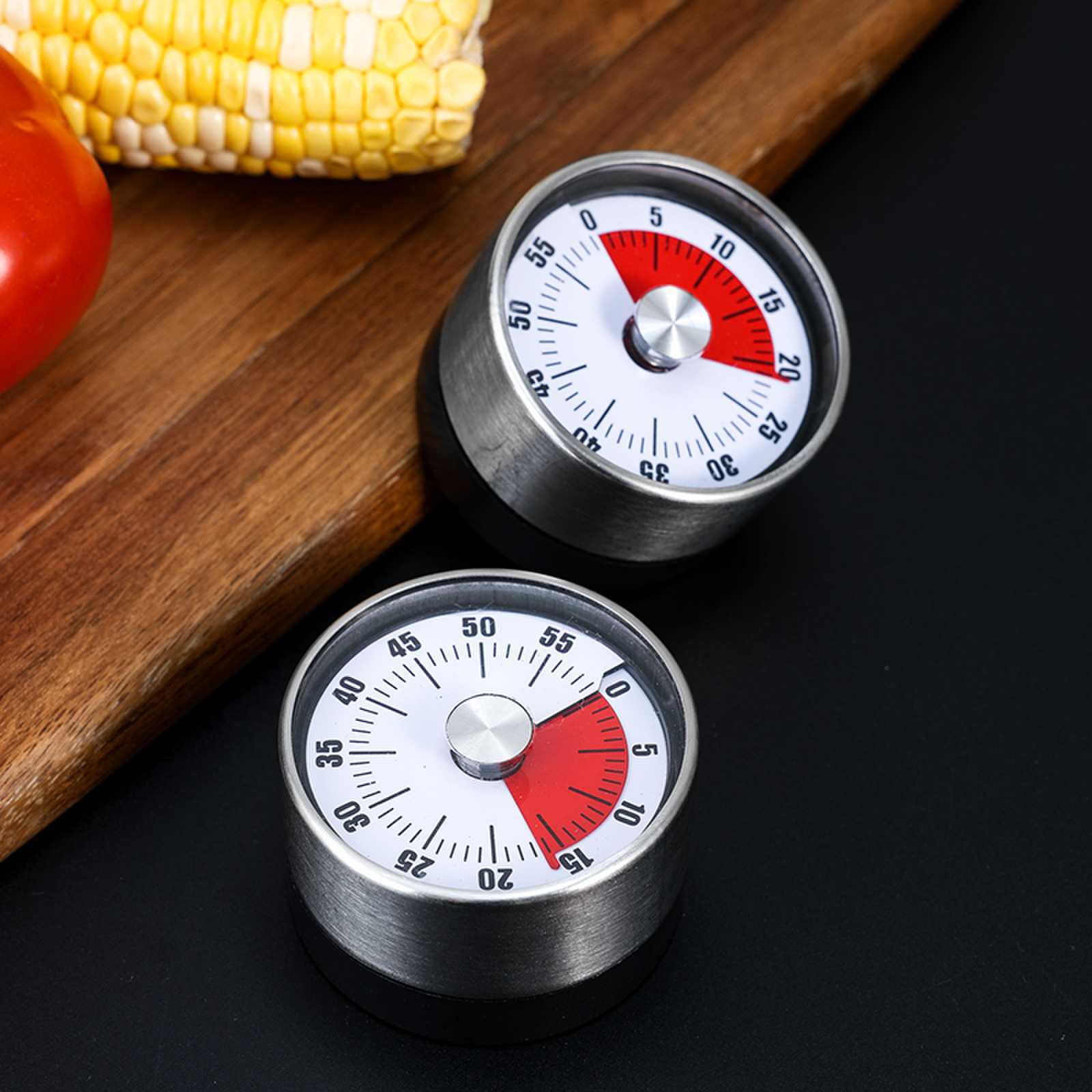 カウントダウンリマインダー磁気機械式ビジュアルタイマー教室用 - Kitchen Baking Timer のレビューと価格