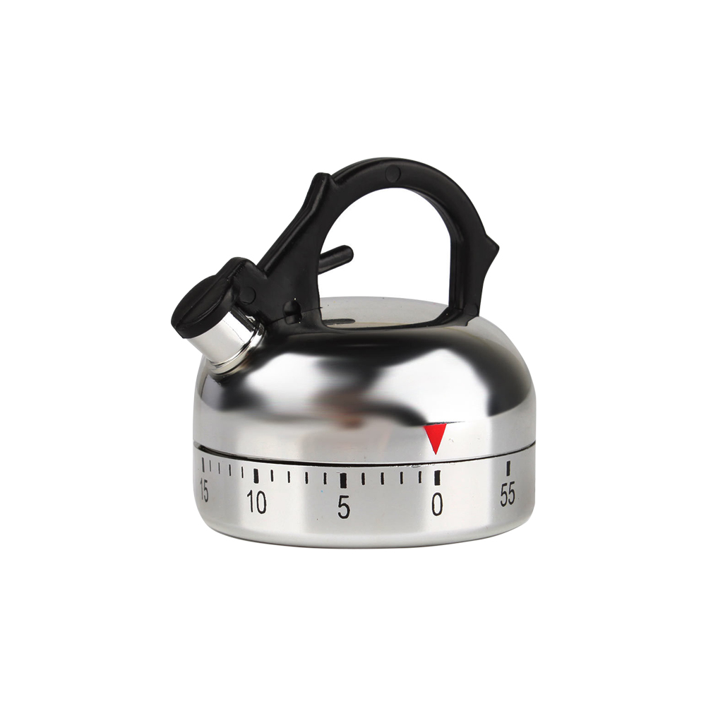 60分機械式キッチンタイマー、ケトル型手巻き式アラームタイマ - Kitchen Baking Timer のレビューと価格