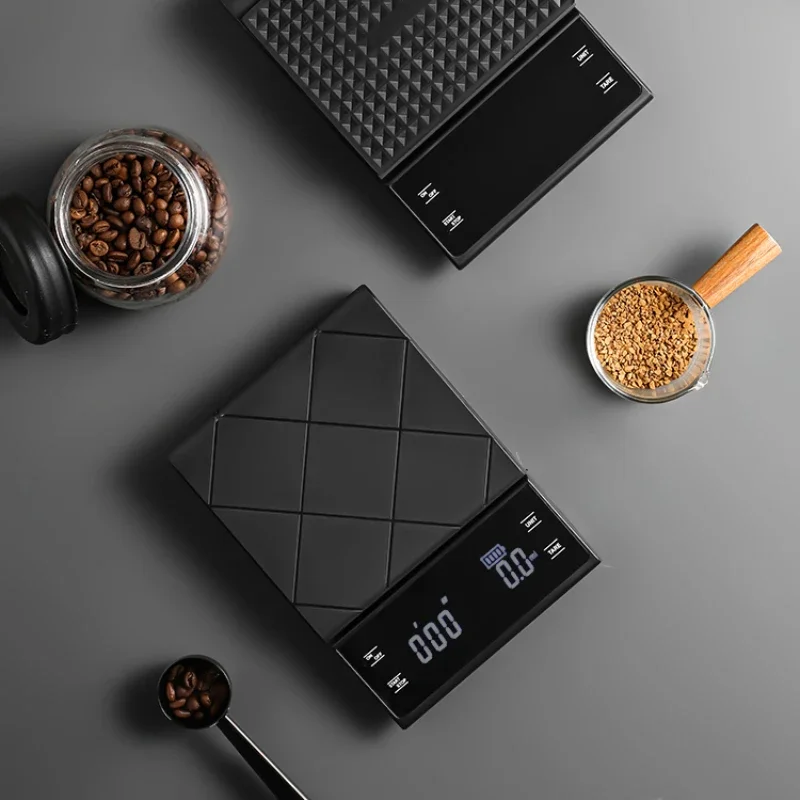 USB充電式キッチンコーヒー計量スケール、タイマー付きLED - Kitchen Baking Timer のレビューと価格