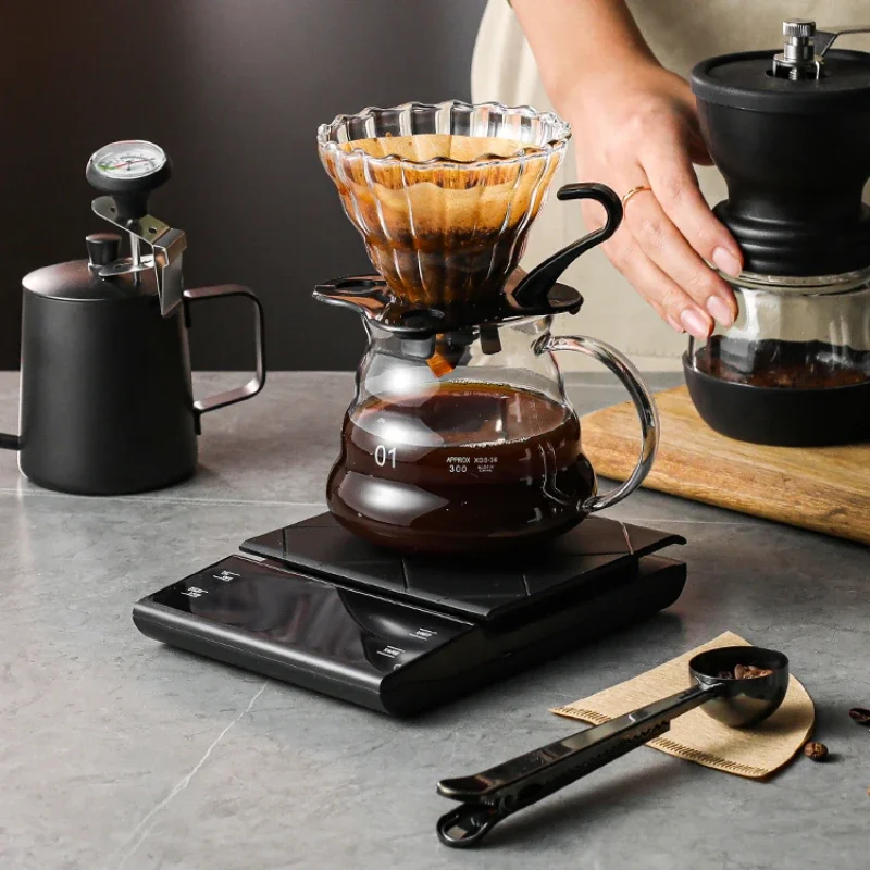 USB充電式キッチンコーヒー計量スケール、タイマー付きLED - Kitchen Baking Timer のレビューと価格