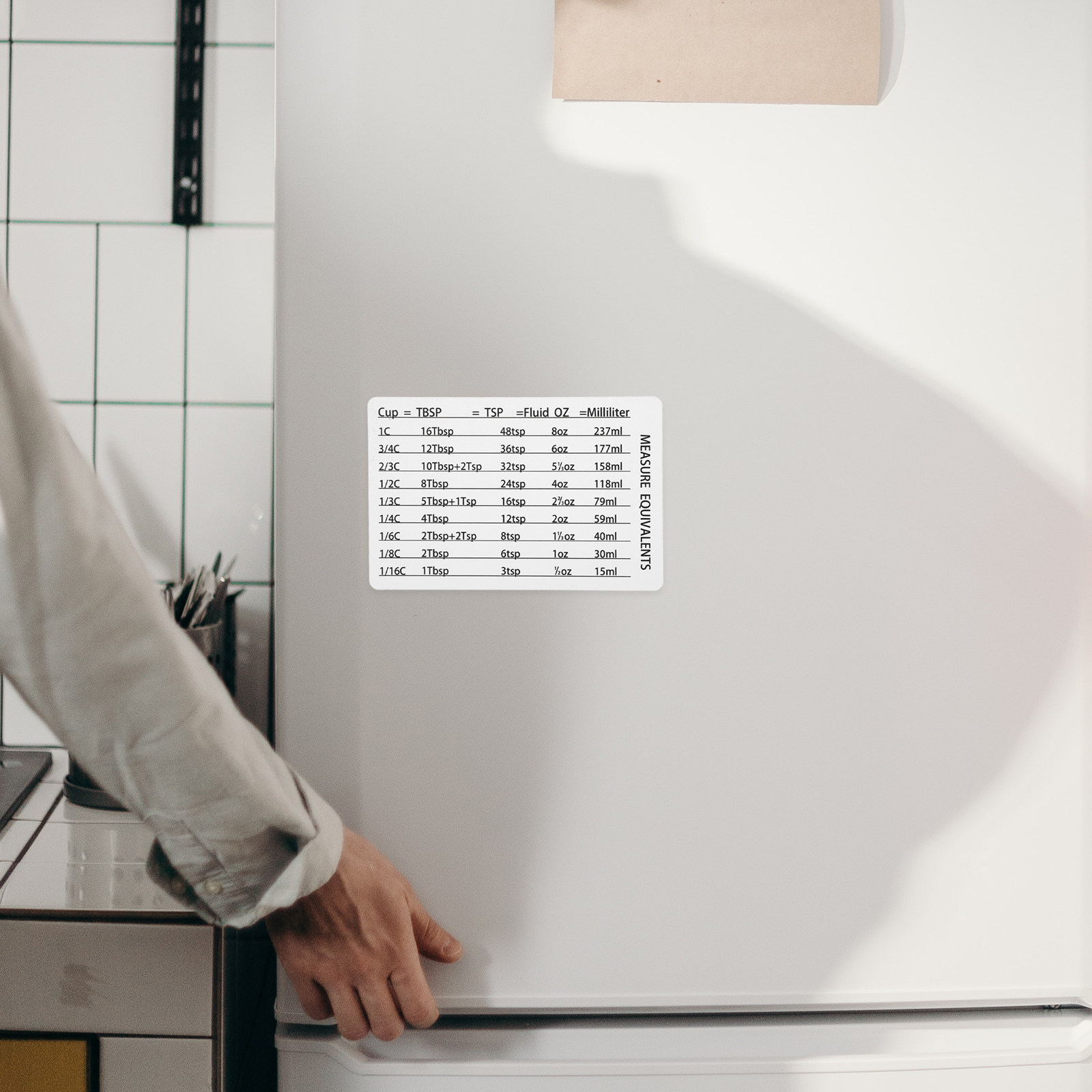 キッチン・ベーキング・ラボ用プロフェッショナル磁気変換チャー - Kitchen Baking Conversion Chart のレビューと価格