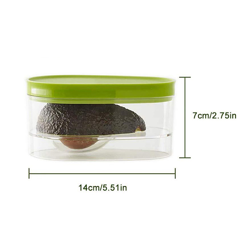 アボカド食品保存ボックス省スペースプラスチックフルーツコンテ - Kitchen Baking Tray Storage のレビューと価格