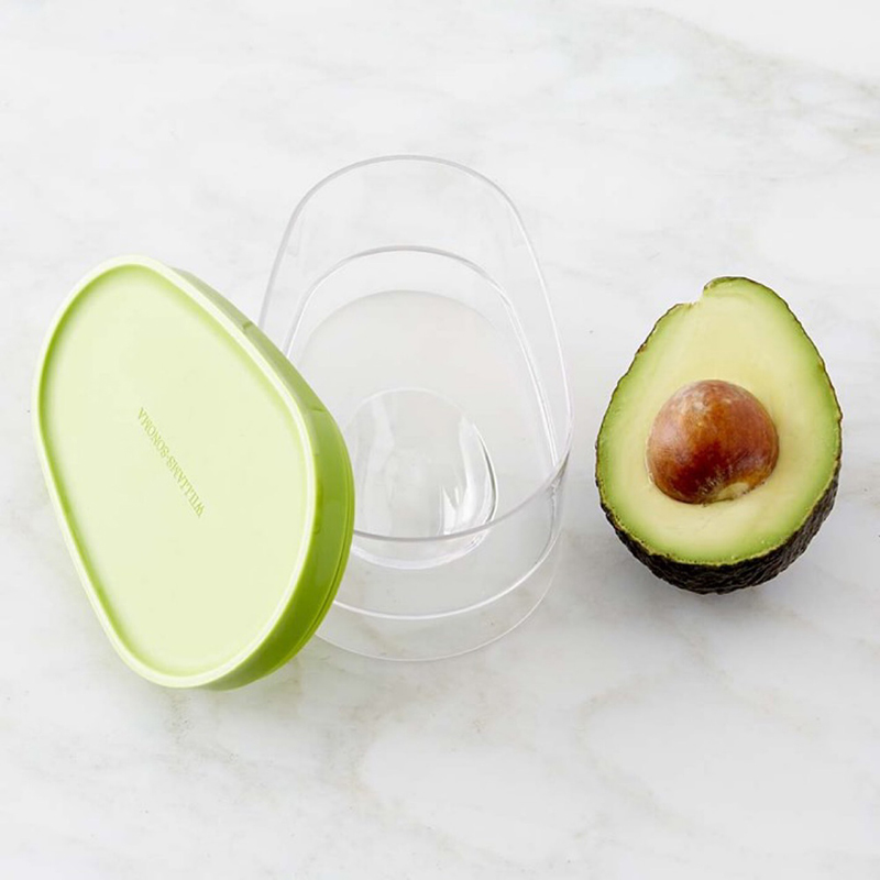 アボカド食品保存ボックス省スペースプラスチックフルーツコンテ - Kitchen Baking Tray Storage のレビューと価格