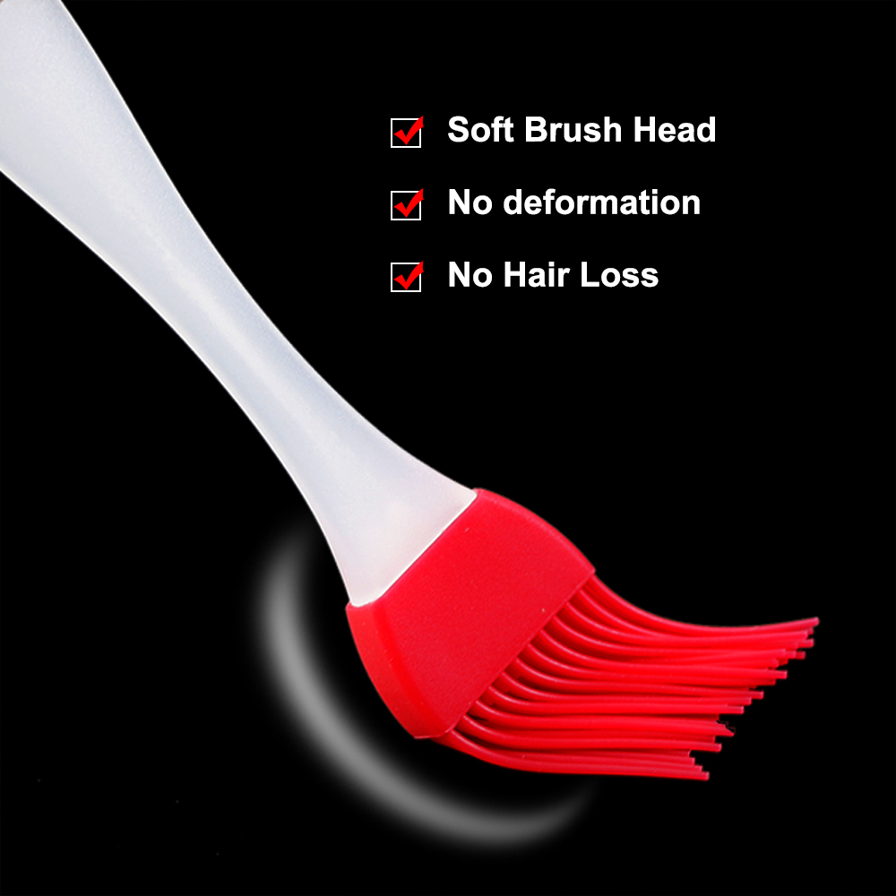 ベーキング用シリコンフードブラシ、7色、白鳥、バーベキュー、 - Kitchen Baking Brush のレビューと価格