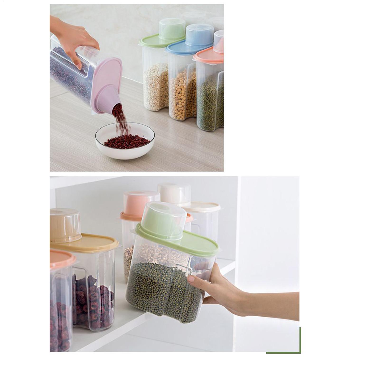 キッチン用キャニスターセット 4個 2.5L 透明 密閉 キ - Kitchen Baking Canisters のレビューと価格
