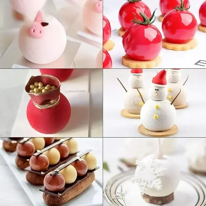 ムースケーキのベーキング、ボール型、フレンチデザート、チョコ - Kitchen Baking Store のレビューと価格