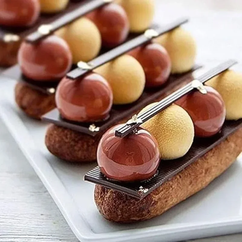 ムースケーキのベーキング、ボール型、フレンチデザート、チョコ - Kitchen Baking Store のレビューと価格