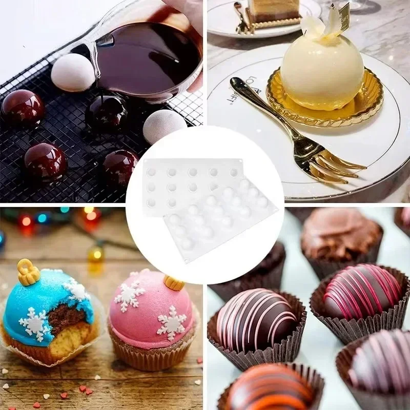 ムースケーキのベーキング、ボール型、フレンチデザート、チョコ - Kitchen Baking Store のレビューと価格