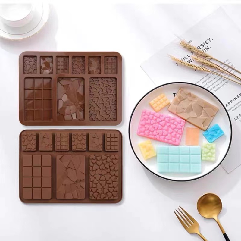 1pc チョコレート型 3D シリコーン型ドバイチョコレート - Kitchen Baking Store のレビューと価格