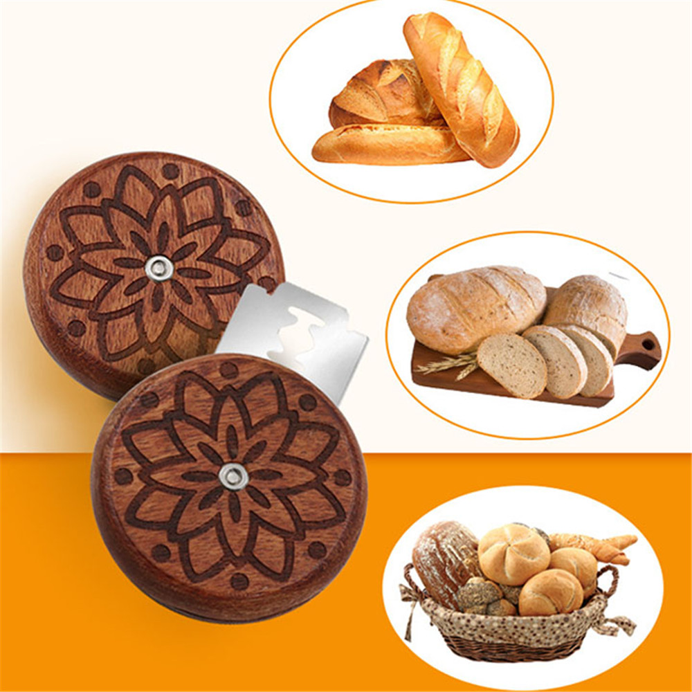 木製ラウンドパンラメナイフ 5 ブレード微細切断スコア生地ス - Bread Lame Scoring のレビューと価格