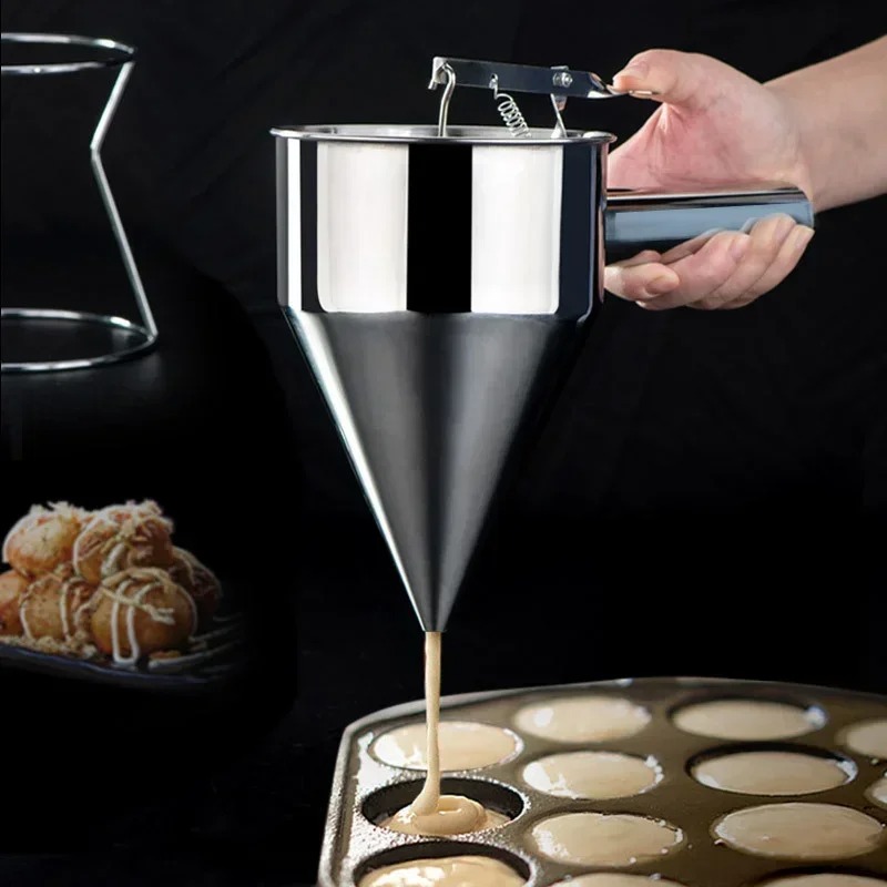 600/1200MLステンレス製液体漏斗ディスペンサー、タコ - Kitchen Baking Store のレビューと価格