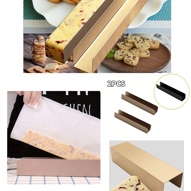 U 字型ノンスティックビスケット型長方形パン DIY クラン - Kitchen Baking Store のレビューと価格