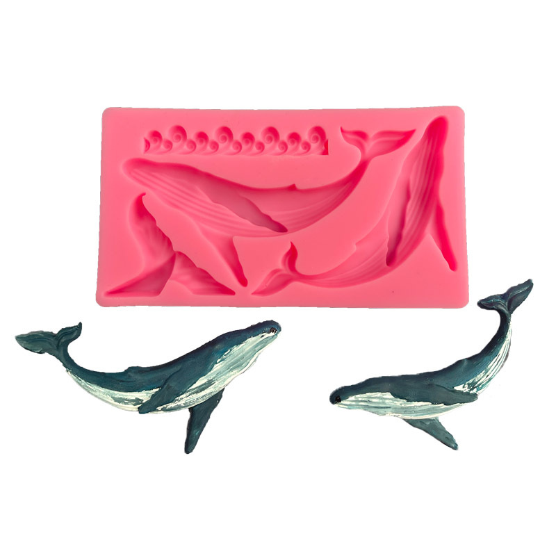 シリコンクジラ型,日曜大工,オーシャンシリーズ,フォンダン, - Kitchen Baking Store のレビューと価格