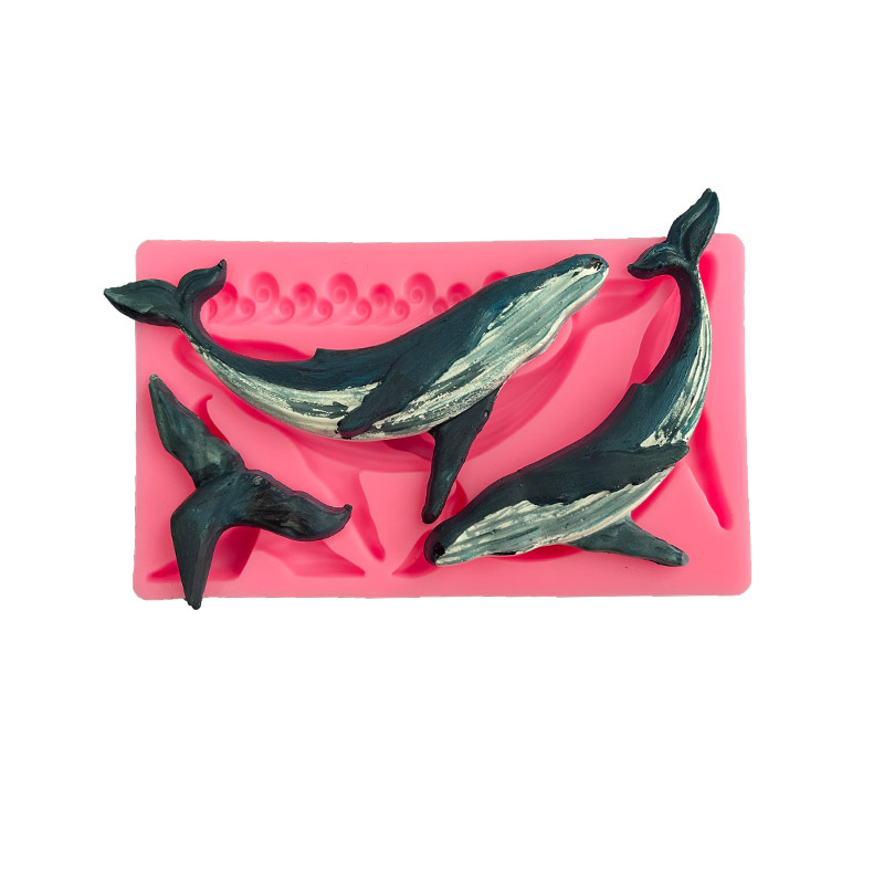 シリコンクジラ型,日曜大工,オーシャンシリーズ,フォンダン, - Kitchen Baking Store のレビューと価格