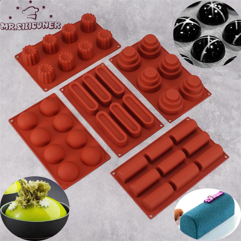 3D ボールラウンド半球シリコーン金型 DIY ベーキングプ - Kitchen Baking Store のレビューと価格