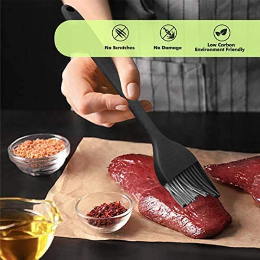 シリコン製ペストリーブラシ - 2本セット 10インチ+8イ - Kitchen Baking Brush のレビューと価格