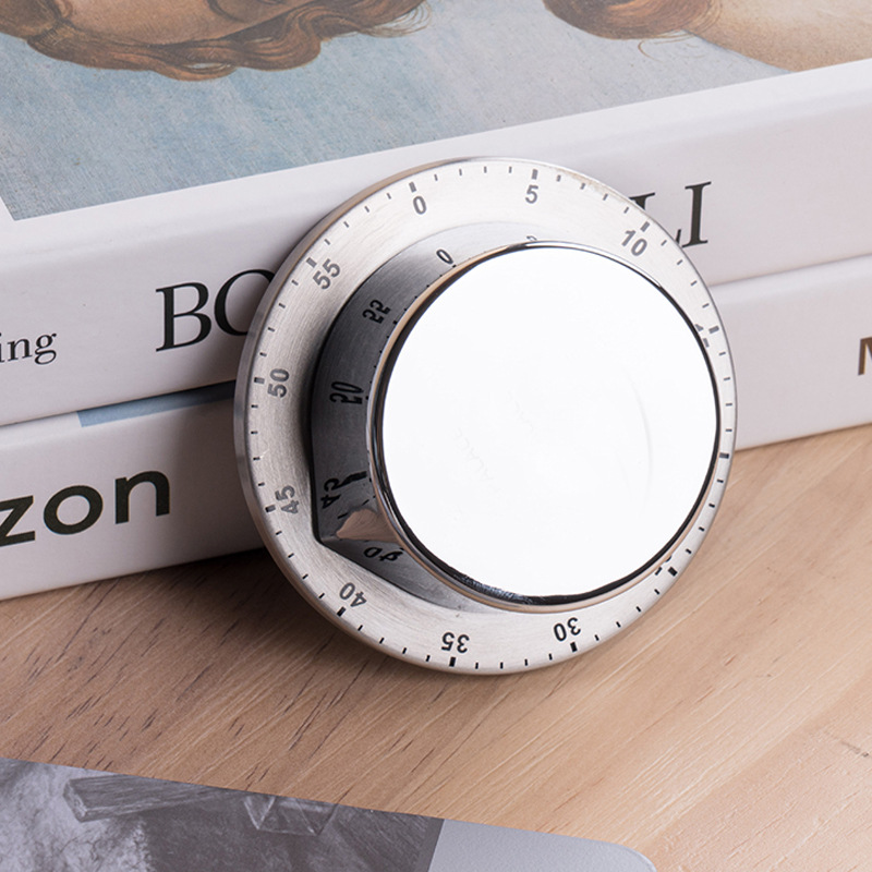 機械式目覚まし時計磁気キッチンタイマーステンレス鋼タイマーベ - Kitchen Baking Timer のレビューと価格