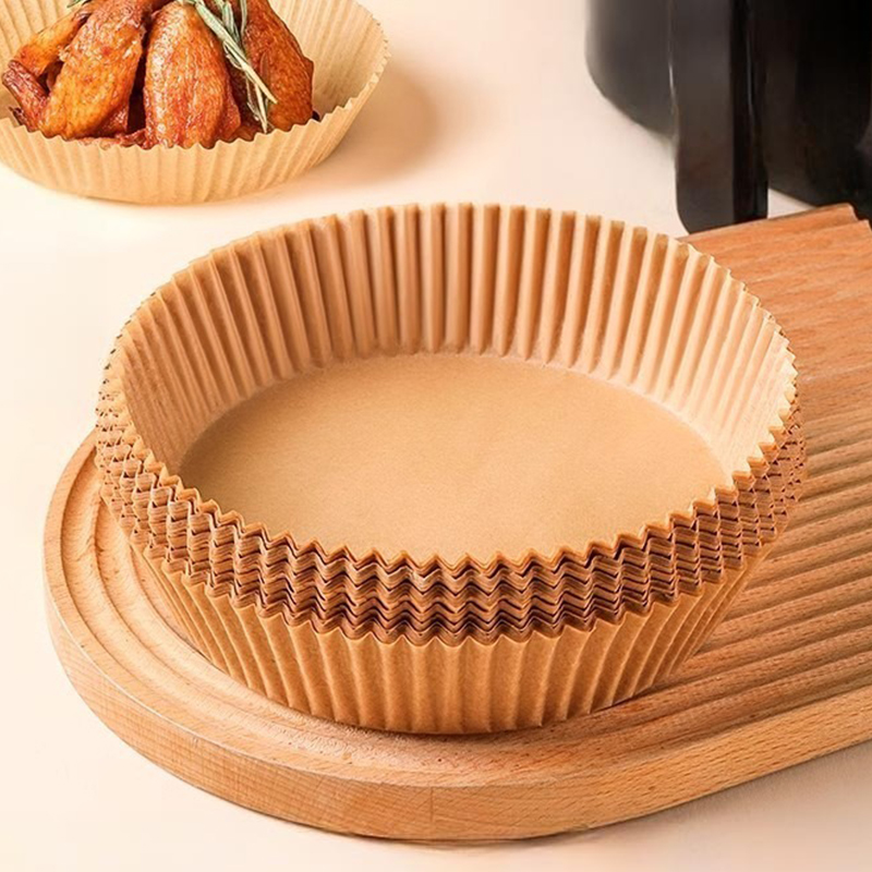 50/100枚入り エアフライヤー用紙皿 ランダムカラー オ - Kitchen Baking Brush のレビューと価格