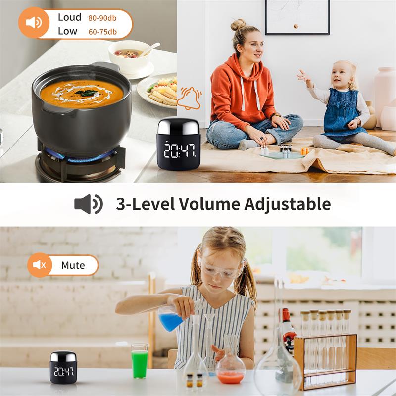 回転式キッチンタイマー LEDディスプレイ付き 199分カウ - Kitchen Baking Timer のレビューと価格