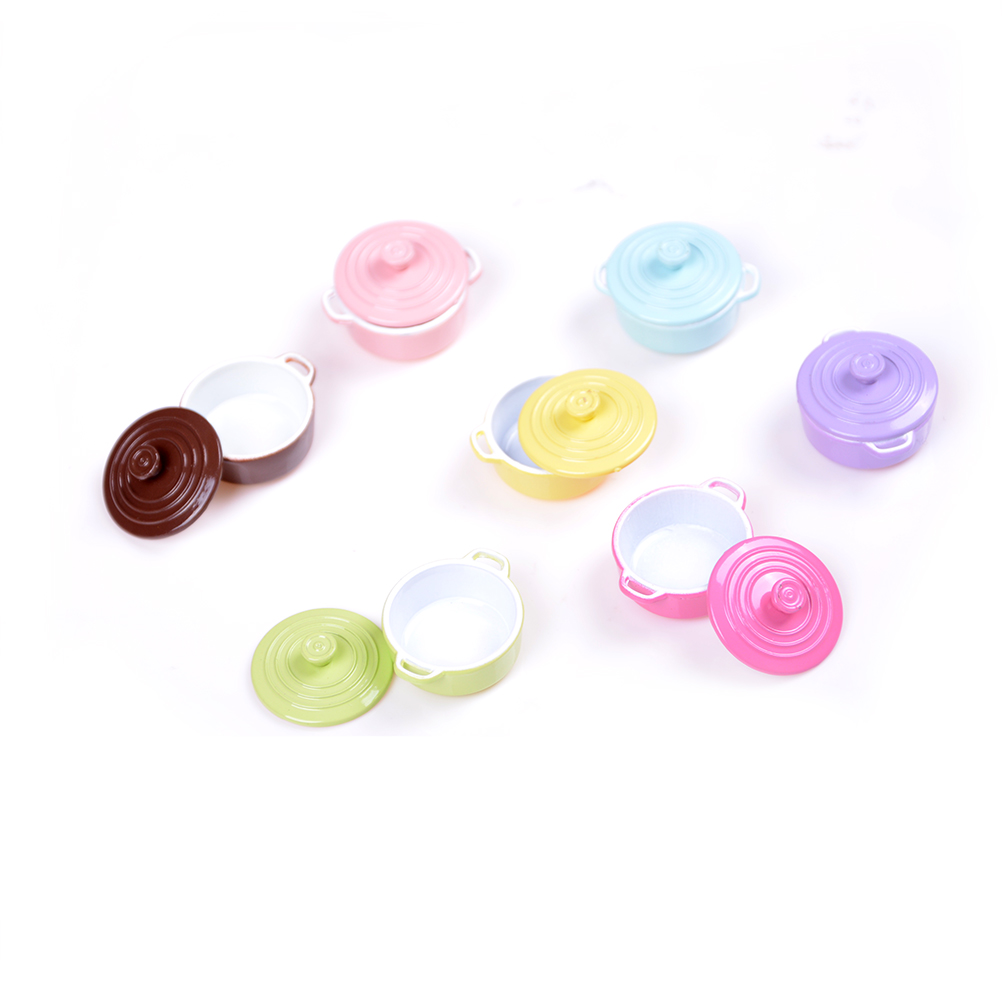 ドールハウス用ミニチュアキッチン用品,1:12スケール,蓋付 - Kitchen Baking Store のレビューと価格