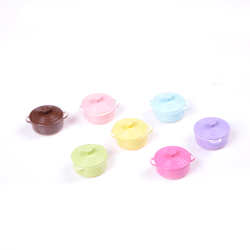 ドールハウス用ミニチュアキッチン用品,1:12スケール,蓋付 - Kitchen Baking Store のレビューと価格