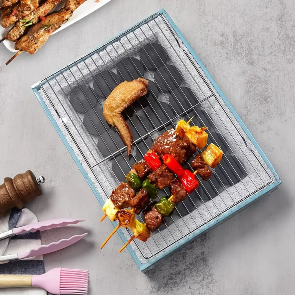 ステンレススチール バーベキューメッシュマット 再利用可能  - Kitchen Baking Store のレビューと価格