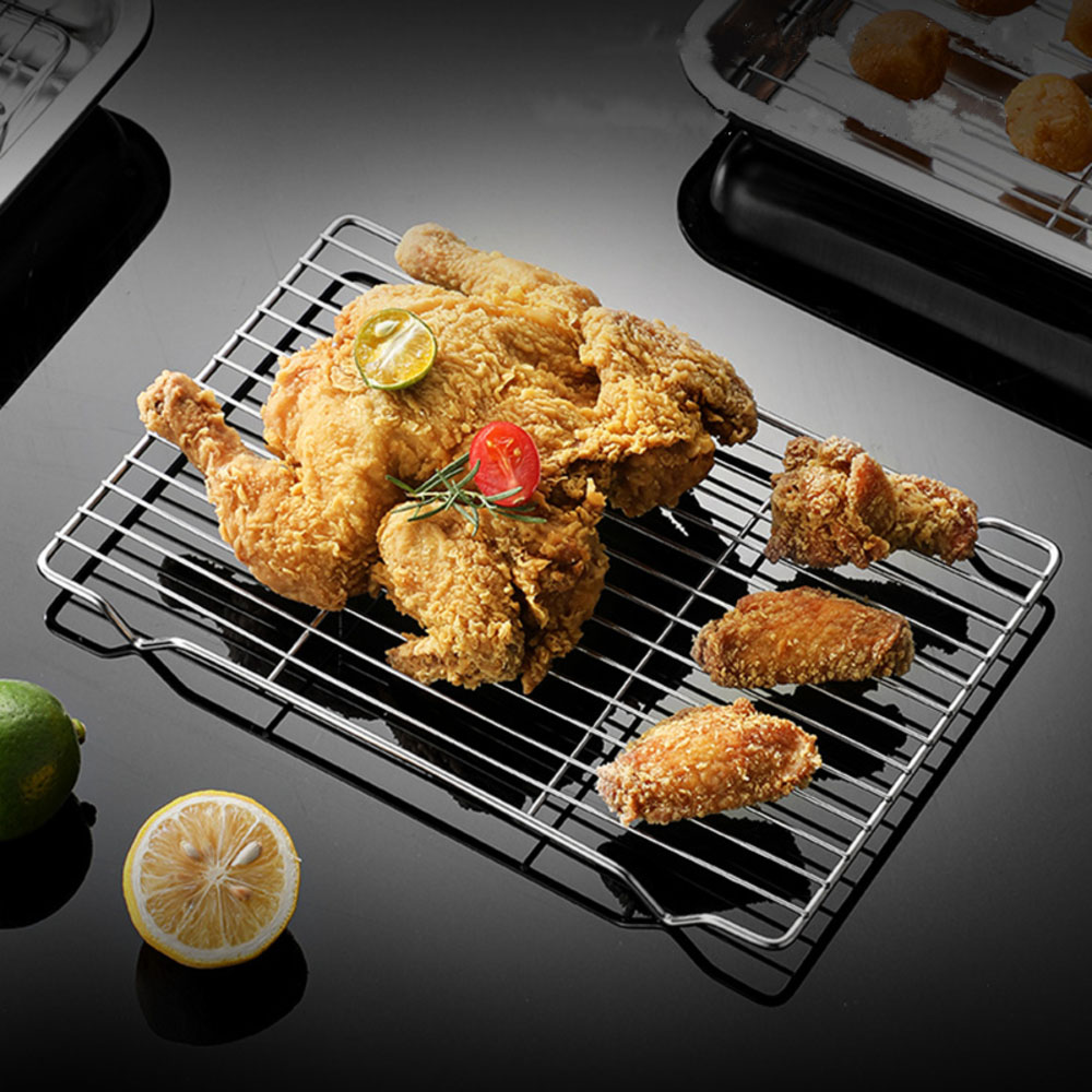 ステンレススチール バーベキューメッシュマット 再利用可能  - Kitchen Baking Store のレビューと価格