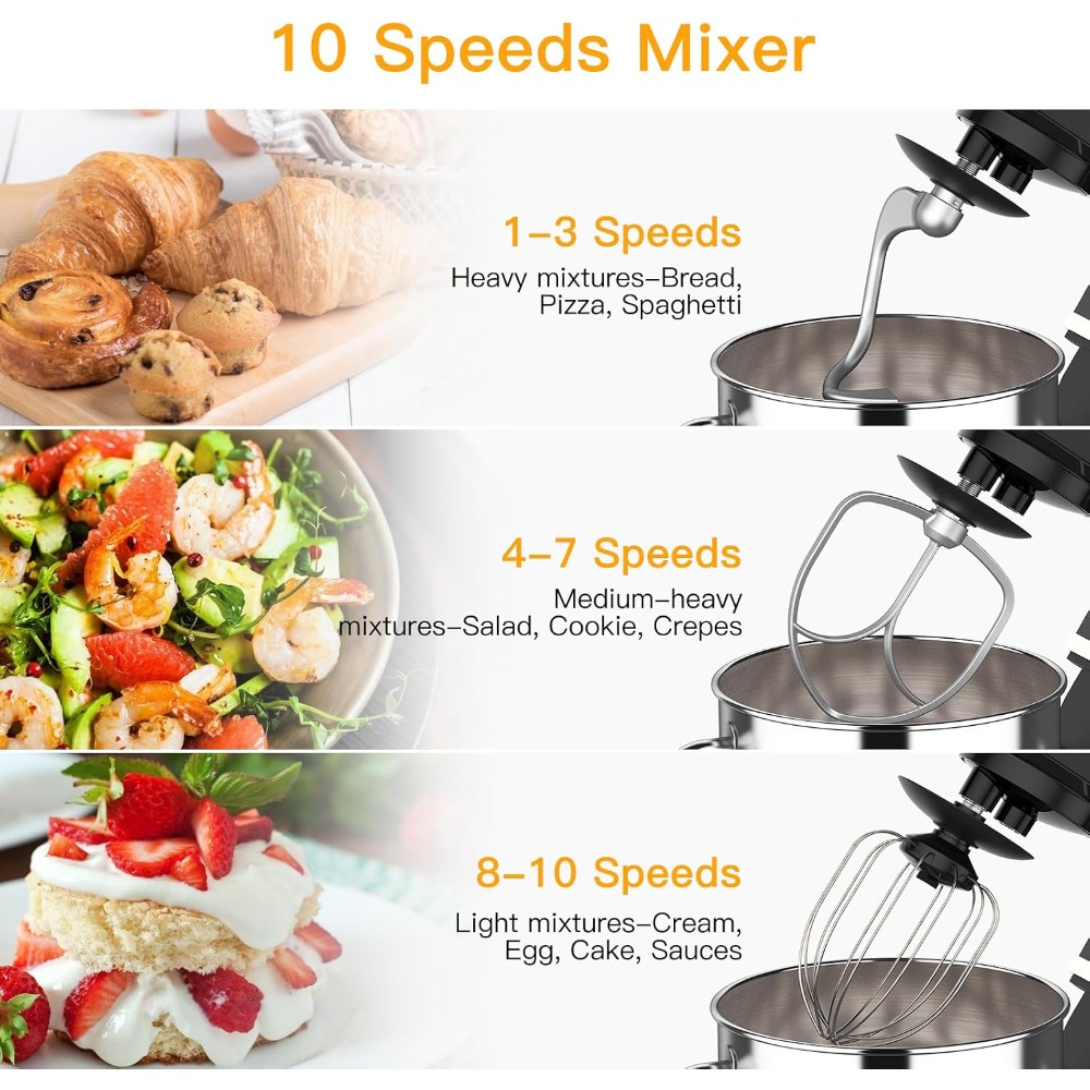 Garvee 110-120V、60Hz 6.7L ステンレ - Commercial Kitchen For Baking のレビューと価格