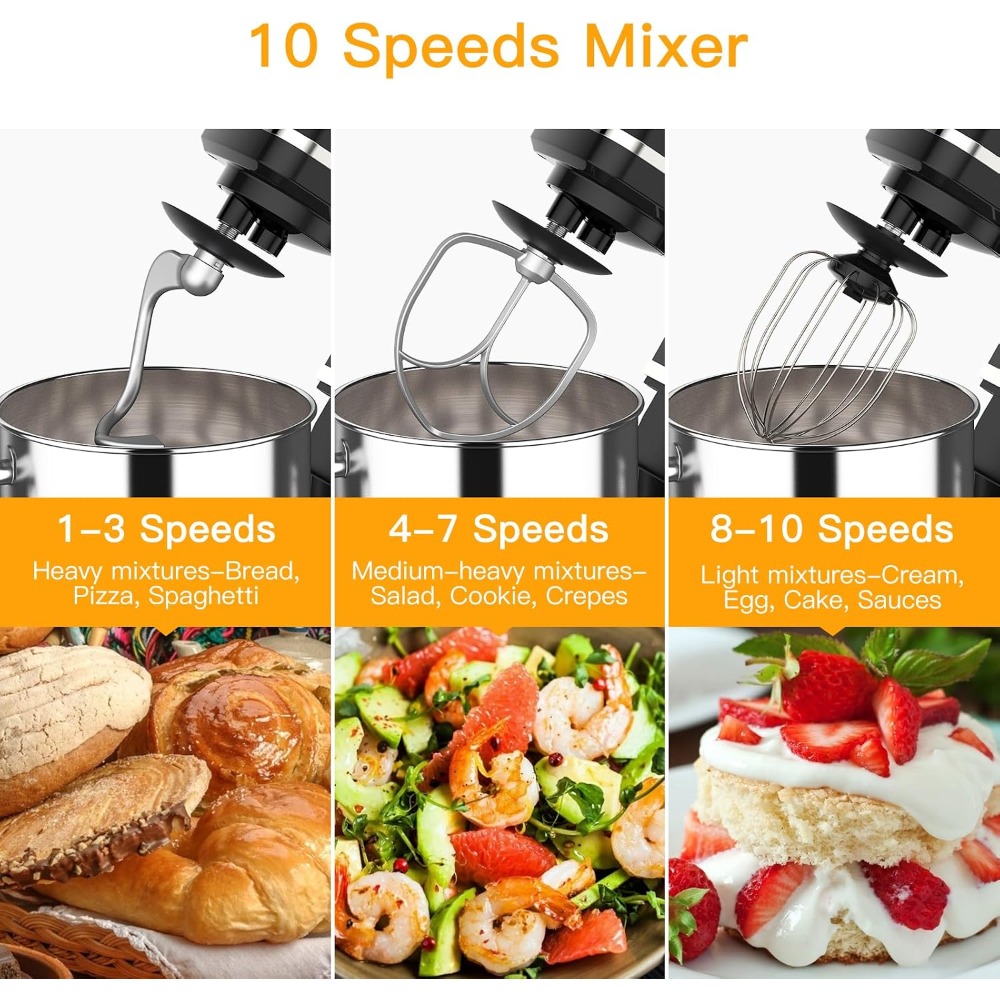 Garvee 110-120V、60Hz 6.7L ステンレ - Commercial Kitchen For Baking のレビューと価格