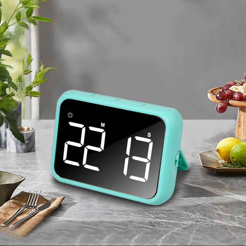1PC モダンなミニマリスト LED バッテリータイマー学生 - Kitchen Baking Timer のレビューと価格